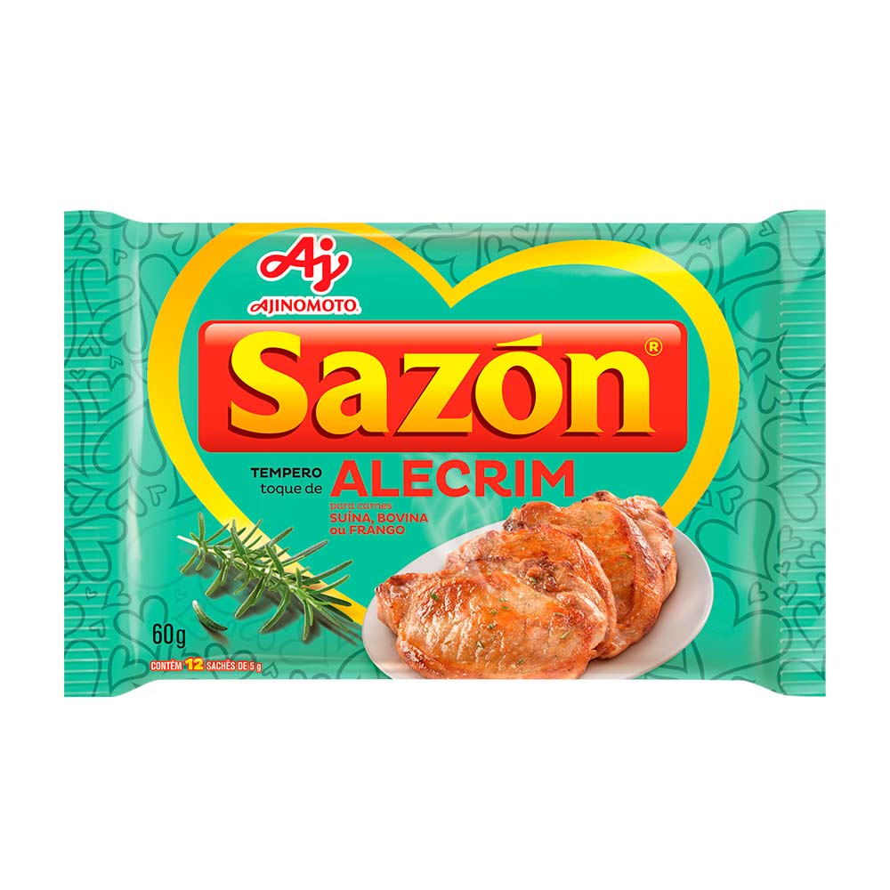 SAZON BRAZIL TOQUE ALECRIM 48/60G