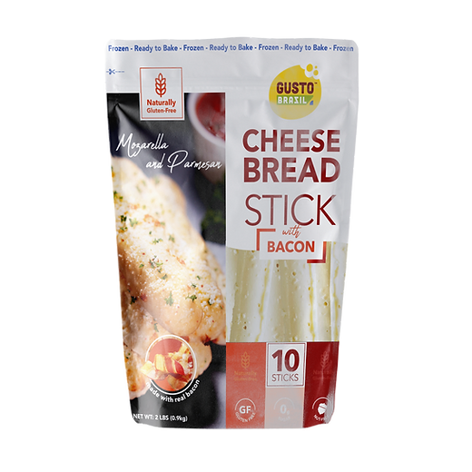 PÃO DE QUEIJO BAGUETINHA BACON