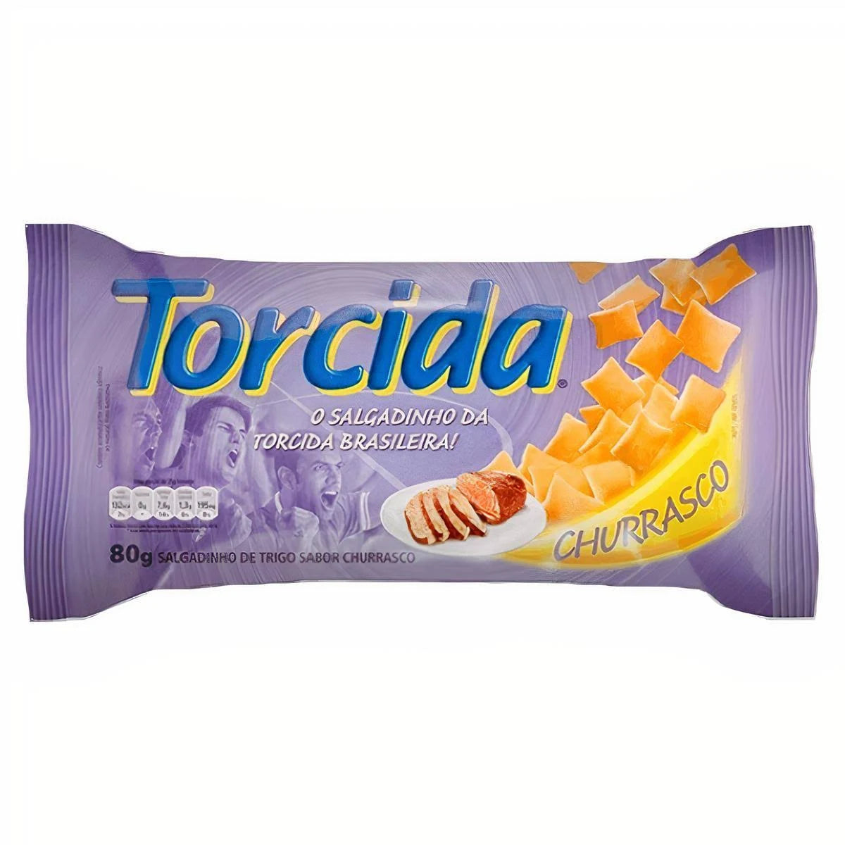 SALGADINHO TORCIDA CHURRASCO 20/80G