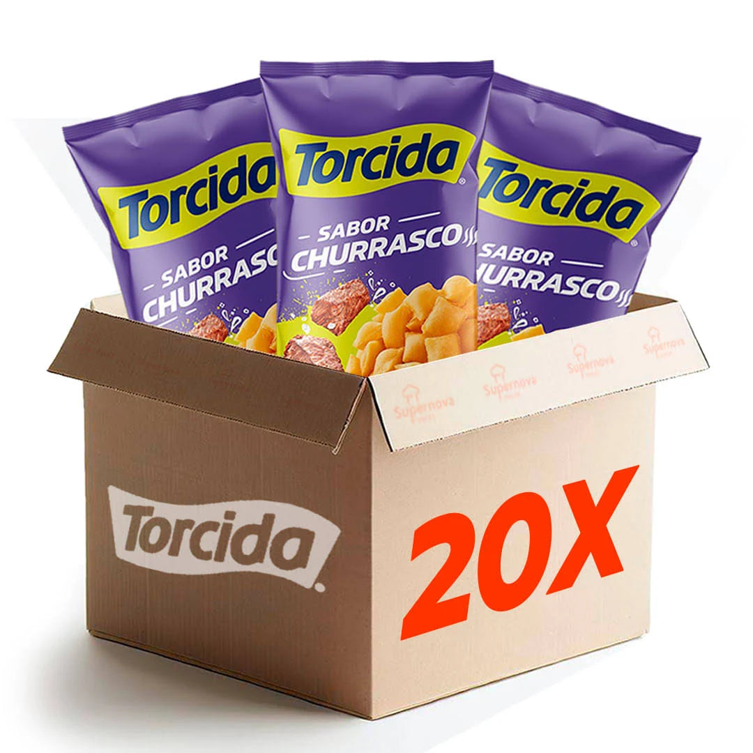 SALGADINHO TORCIDA CHURRASCO 20/80G
